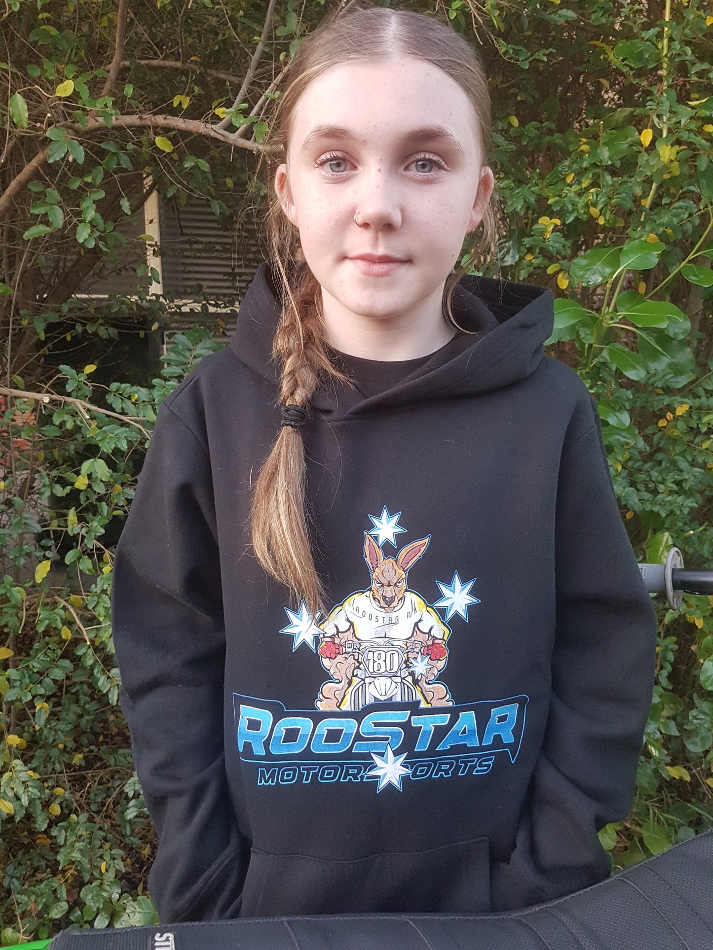 Adult size RooStar raceday hoodie